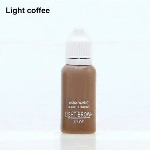 アートメイク用品 色素 LightBROWN アートメイク ライトブラウンMicroPigmentBioTouch色素 眉アート