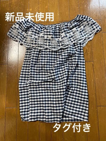 FOREVER21新品未使用 カットソー フリル 半袖
