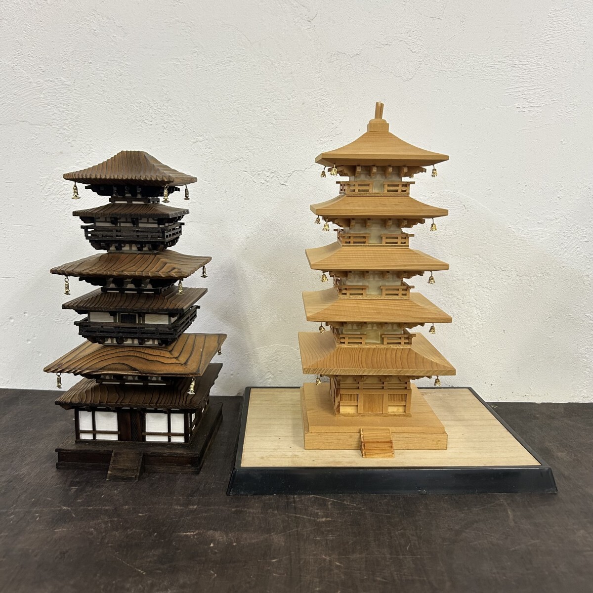Yahoo!オークション -「五重の塔」(木工、竹工芸) (工芸品)の Yahoo!オークション -「五重の塔」(木工、竹工芸) (工芸品)の