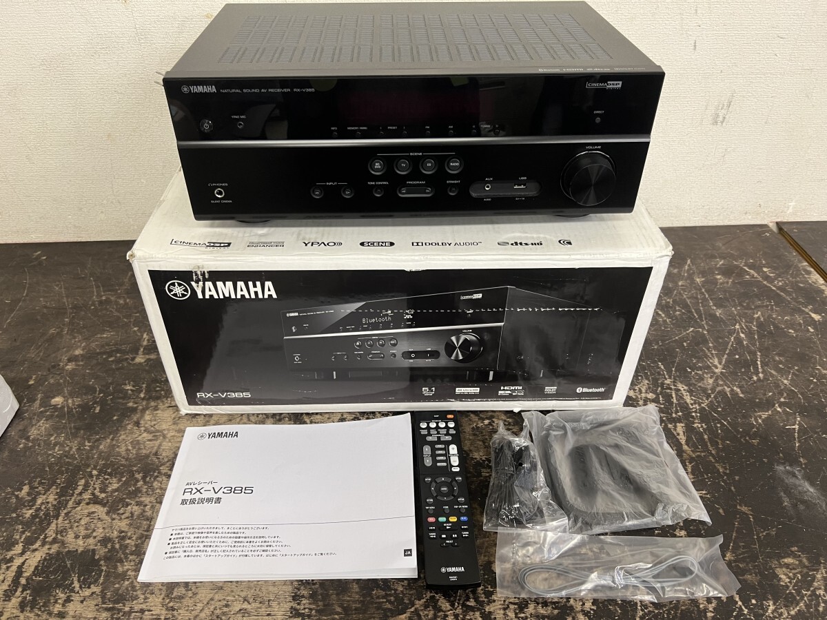 Yahoo!オークション -「YAMAHA RX-V385」の落札相場・落札価格