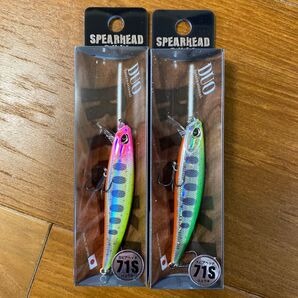 Duo デュオ スピアヘッドリュウキ 71S ピンククラウン/ライムチャート