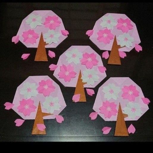 折り紙 桜 5セット