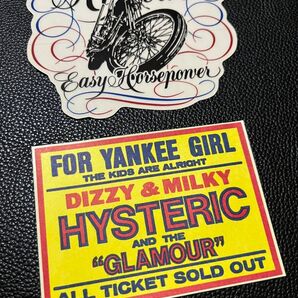 HYSTERIC GLAMOUR Sticker ヒステリックグラマー ステッカー 2枚