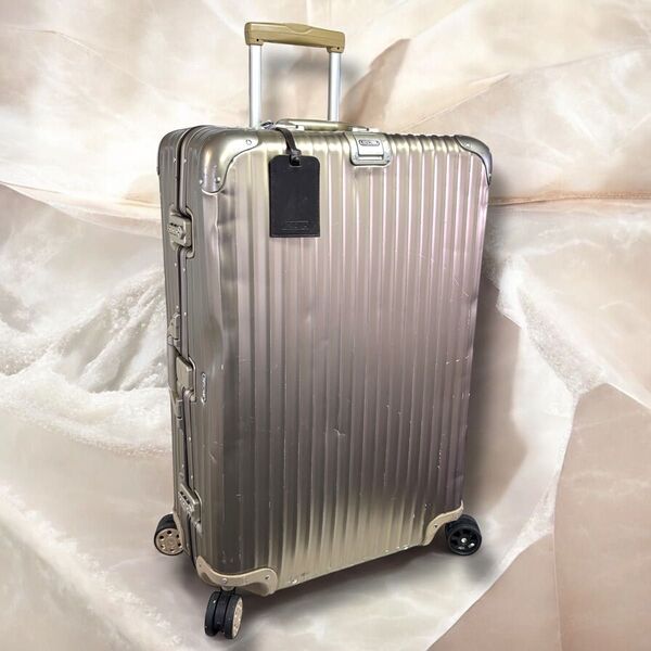 RIMOWA リモワ トパーズ チタニウム 945.73 85L 4輪 大容量 キャリーケース スーツケース アルミニウム