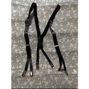 新品タグ付き サスペンダー CHOICE