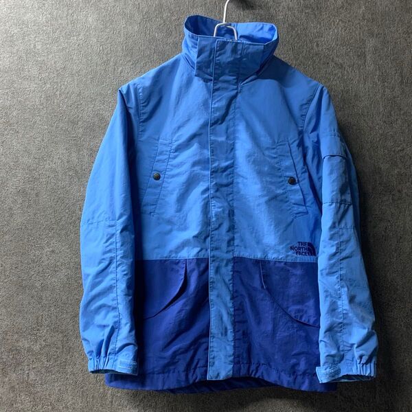 140㎝ THE NORTH FACE マウンテンパーカー ノースフェイス ブルー キッズ アウトドア