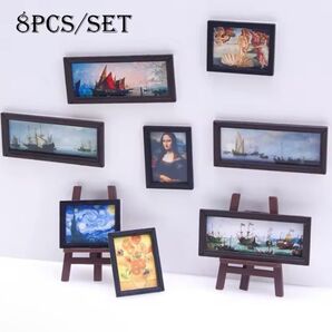 【4】ミニチュア絵画 絵画