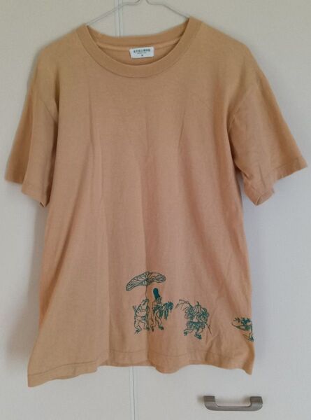 鳥獣戯画/ 半袖Tシャツ/カエル&動物のデザイン。