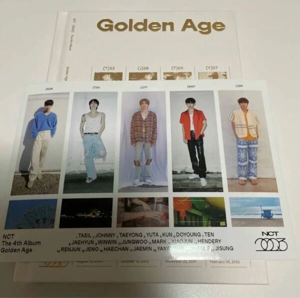 golden age アルバム ステッカー付き②