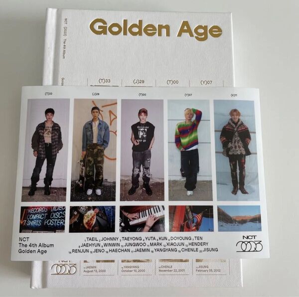 golden age アルバム ステッカー付き①