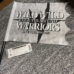 EXILE THE SECOND WILD WILD WARRIORS フラッグ