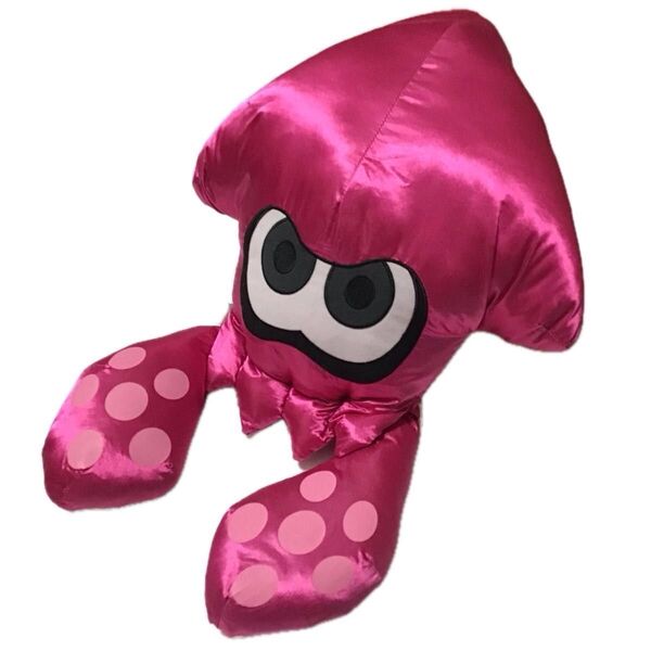★ スプラトゥーン ピンク イカのぬいぐるみ / プライズ