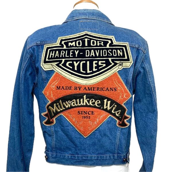 HARLEY-DAVIDSON / ハーレーダビットソンデニムジャケット【USサイズ】Lサイズ