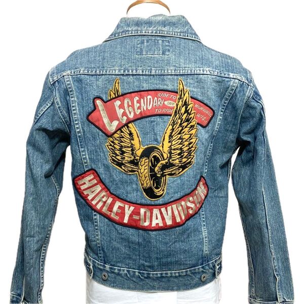 HARLEY-DAVIDSON / ハーレーダビットソンデニムジャケット【USサイズ】Lサイズ