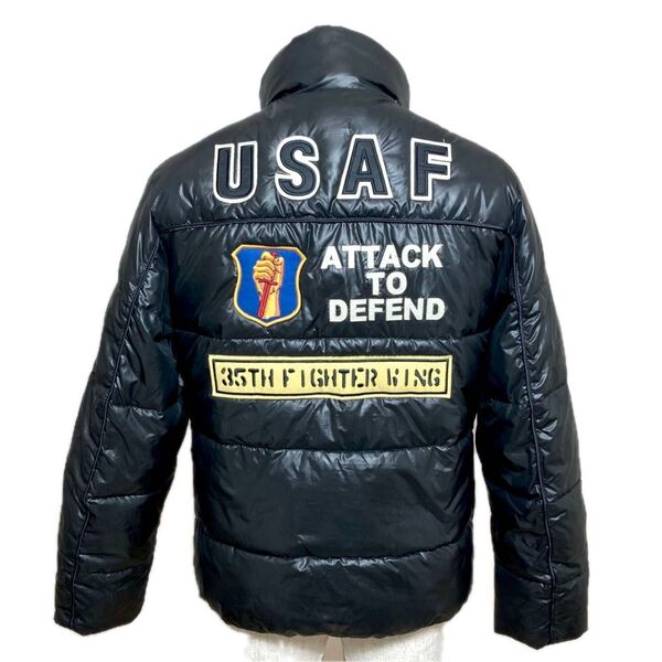 AVIREX / アヴィレックス ダウンジャケット USAF 35th Fighter Wing 【6152218】Mサイズ