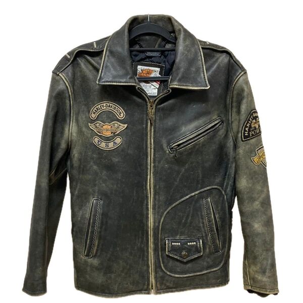 HARLEY-DAVIDSON / ハーレーダビットソン ヴィンテージ レザージャケット SCREAMIN’EAGLE