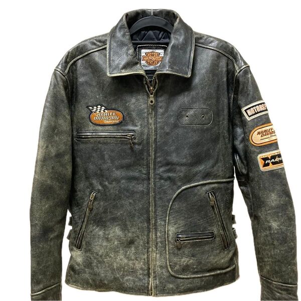 HARLEY-DAVIDSON / ハーレーダビットソン ヴィンテージレザージャケット Lサイズ