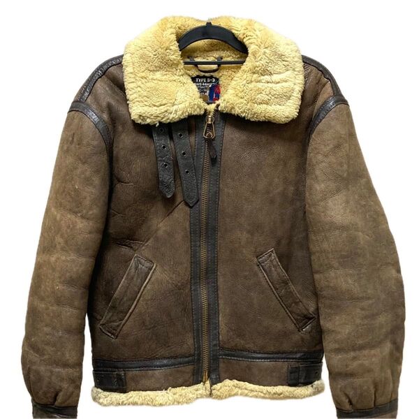 Schott TYPE B-3 ムートンフライトジャケット サイズ40