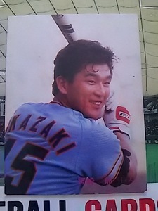 1986年 カルビー プロ野球カード 巨人 岡崎郁 No.168