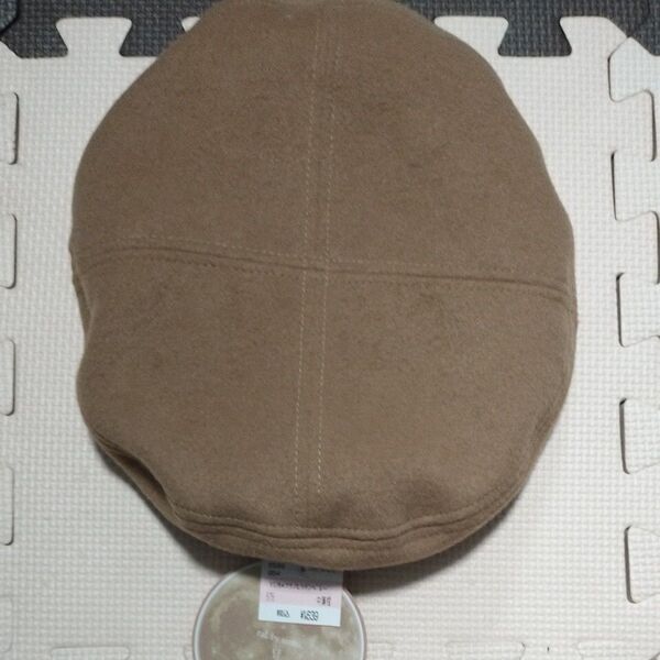【半額以下】新品 未使用 しまむら tal by yumi フラノヒラテンベレー 帽子 レディース 57.5