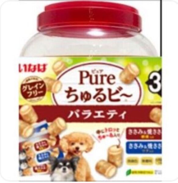 いなば 犬用 ピュアちゅるビ〜 バラエティ 10g×36個入り PD-09