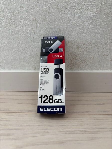 【ELECOM】USB-C USB-A MEMORY -Windows/Mac/iPhone/Android/ USBメモリー