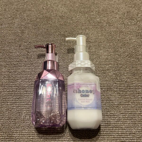 &tint ヘアオイル &honey ヘアミルク 2点セット