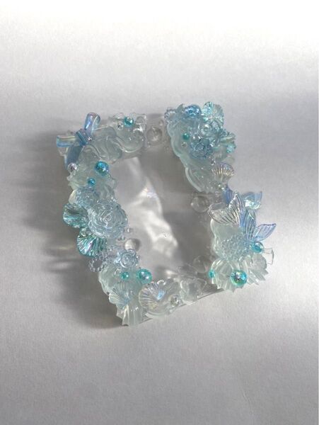 ホイップデコ トレカ 高透明ホイップ3 約7.0×9.8cm(B8) 少々レジン