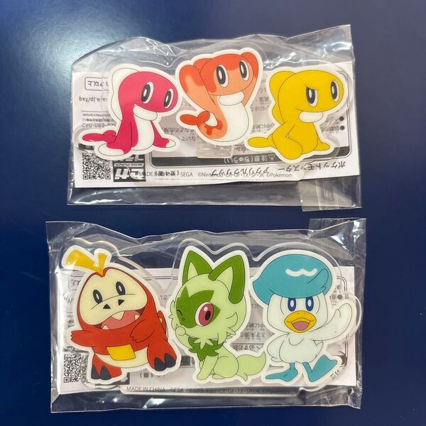 ポケットモンスター アクリルクリップ セット