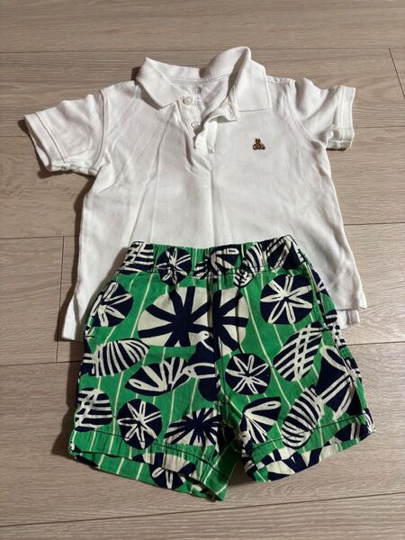 ポロシャツ ハーフパンツ せっと
