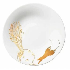 【250円】SIONE 京野菜プレート M 聖護院だいこん万願寺とうがらし プレート 皿 お皿 日本 和柄