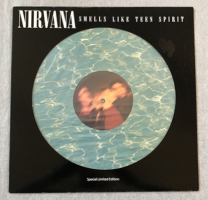 NIRVANA 1991年 SMELLS LIKE TEEN SPIRIT UKオリジナル ピクチャー12