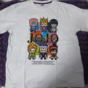 ジョジョ 護衛チーム Tシャツ 黄金の風