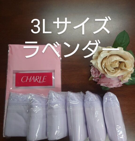 シャルレお尻すっぽりデイリーショーツ3Lサイズ6枚セット入荷したて未開封激安!