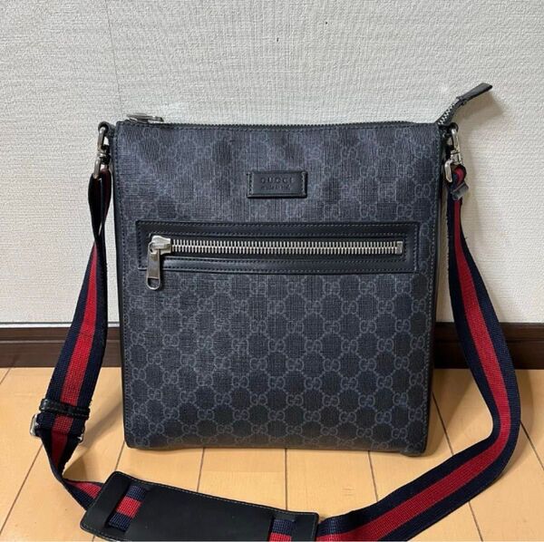 GUCCI グッチ GGスプリーム GG柄 シェリーライン ショルダーバッグ