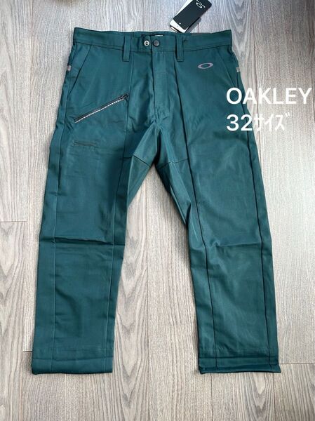 新品 OAKLEY オークリー 7分丈ゴルフパンツ 32 W80・82cm調節
