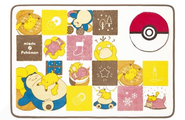 ポケモン フリースブランケット 2023マルチカラー