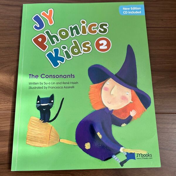 JY Phonics Kids 2 The Consonants 英語教材 CD付き ビースタジオ