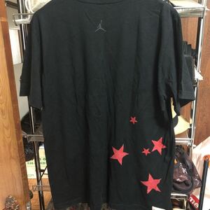 L NIKE JORDAN 1 dave white union off white デイブホワイト コラボ supreme star Tシャツ 黒 black dunk sb