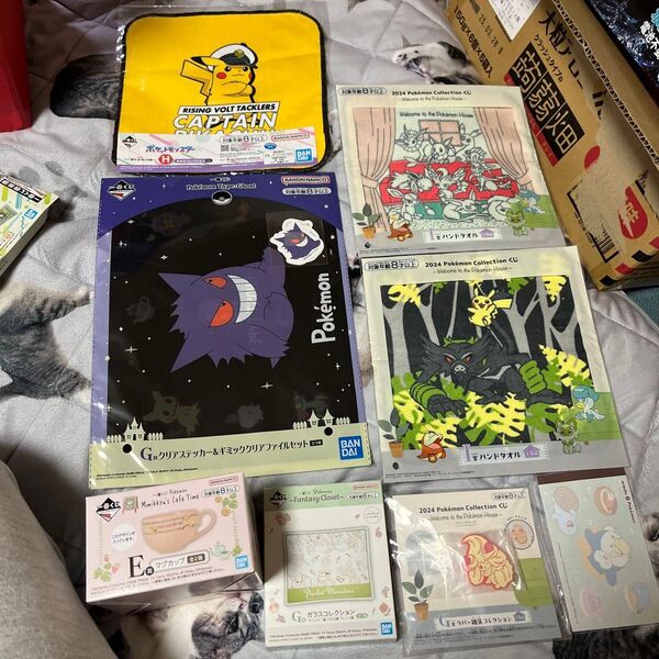 一番くじ等 ポケモン グッズ8点セット 商品説明必読