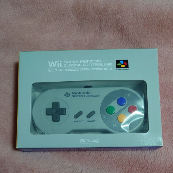 Wii スーパーファミコン クラシックコントローラ