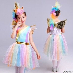 130cm ユニコーン ドレス 仮装 ワンピース