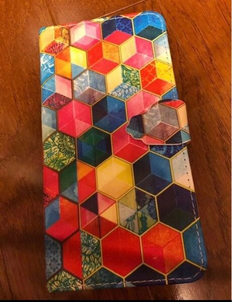 手帳型iPhone Xs max ケース カラフル春スプリングカラーポケット付