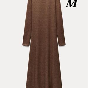 ZARAソフトミディワンピース