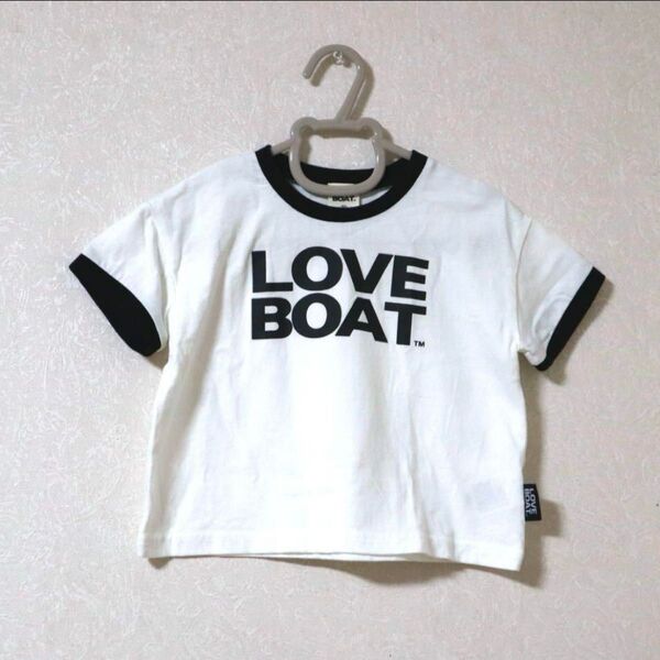 最終値下げ!LOVEBOAT ホワイトTシャツ 90size
