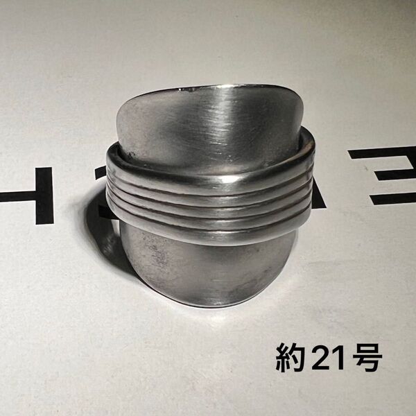 No4 GIVENCHY ジバンシー ヴィンテージ スプーンリング フォークリング ユニセックス 一点物