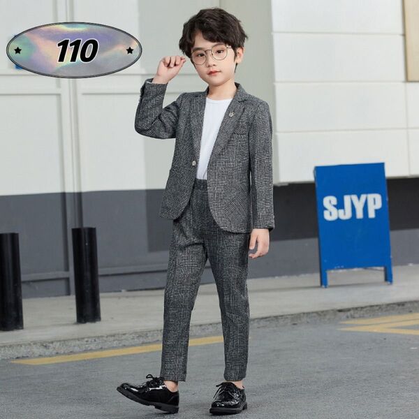 ☆新品☆フォーマル 男の子 セットアップ 入園式 結婚式 スーツ 110cm