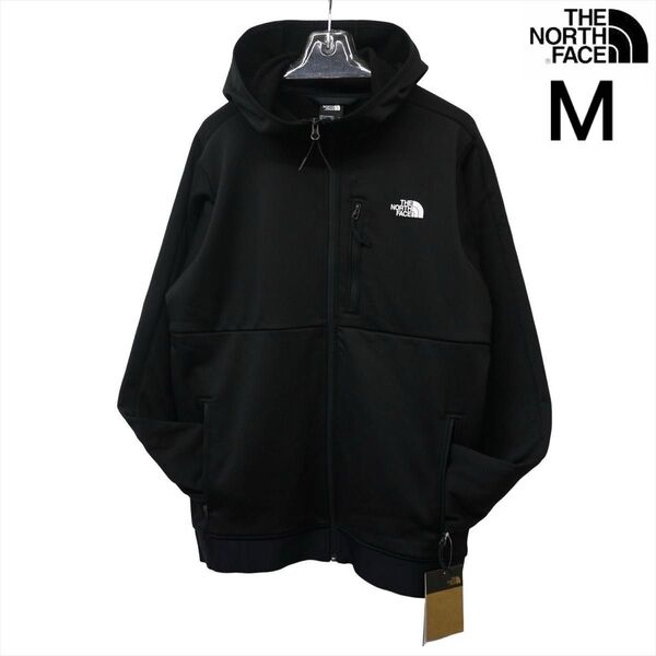 US限定 ノースフェイス ストレッチ フルジップパーカー M 黒 日本未発売 THE NORTH FACE