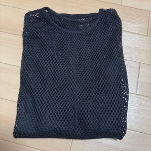 シアーメッシュトップス