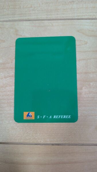【非売品/支給品】静岡県サッカー協会グリーンカード SFA